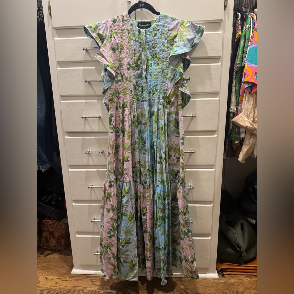 Cynthia Rowley Kaftan Maxi Dress